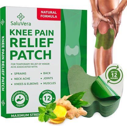 Knee Pain Relief Patch, Warming Herbal Plaster Pain Patches
