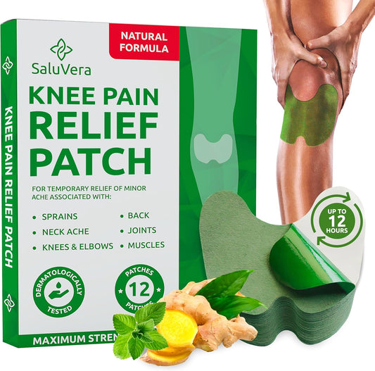 Knee Pain Relief Patch, Warming Herbal Plaster Pain Patches
